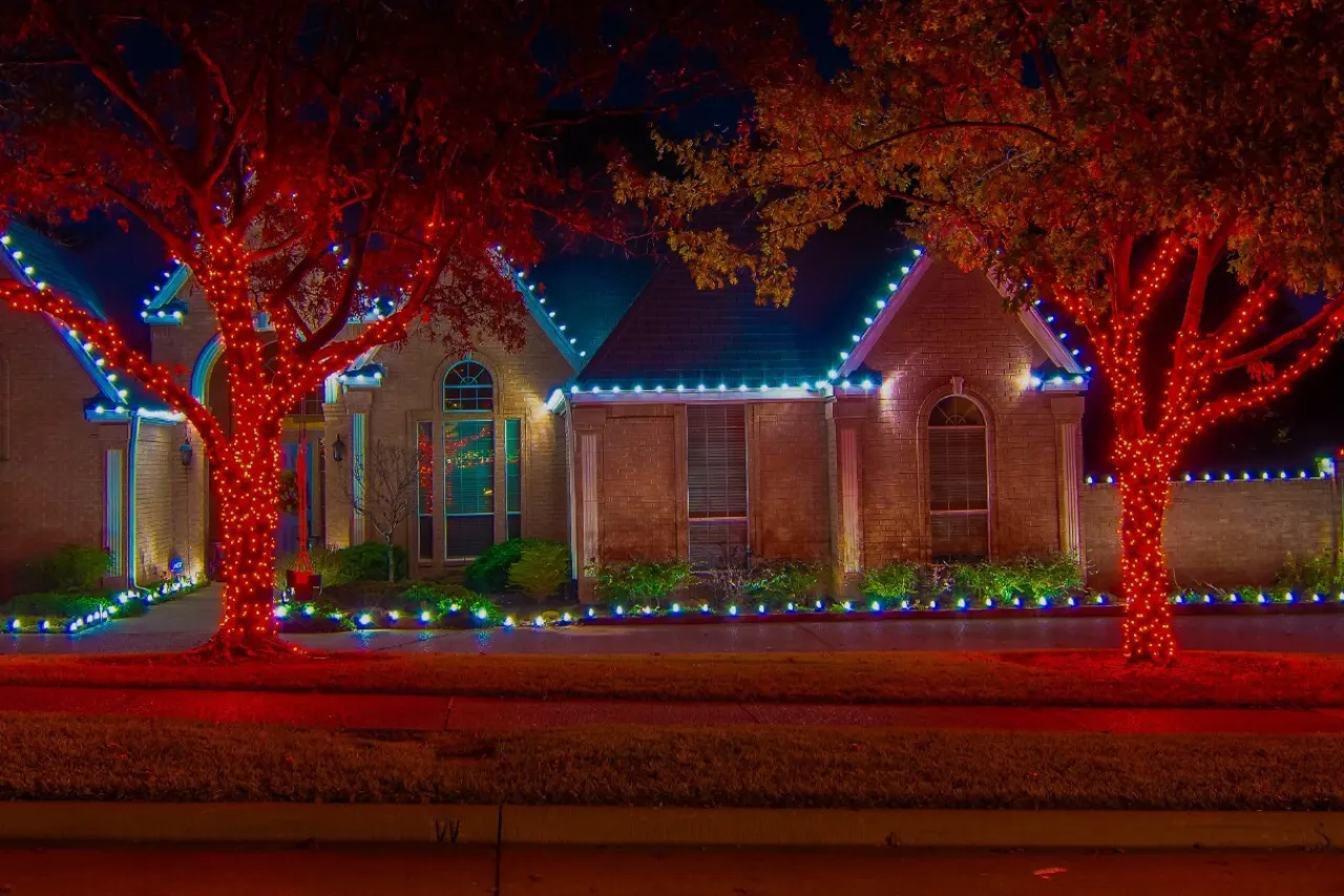 Best Sale 5mm Red - 70L 4" Spacing Light Strands|Outdoor Lighting