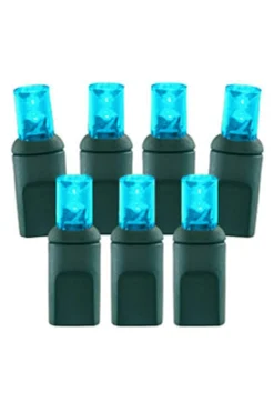 Best 5mm Teal - 70L 4" Spacing Light Strands|Outdoor Lighting