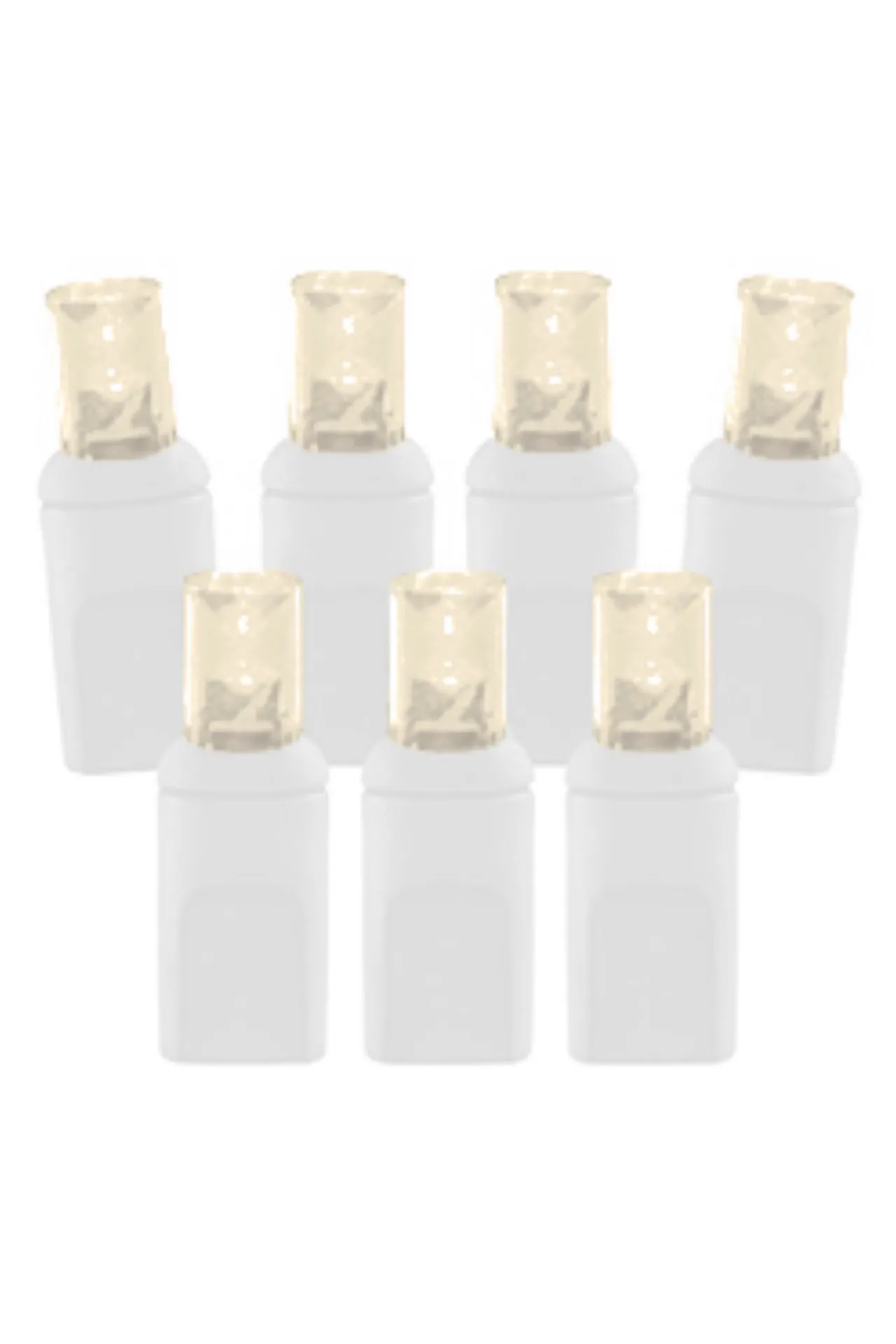 Online 5mm Warm White (White Cord) - 70L 4" Spacing Light Strands|Outdoor Lighting