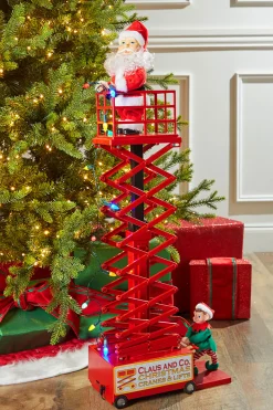 Flash Sale Mr. Christmas Santa's Lift Christmas Accents