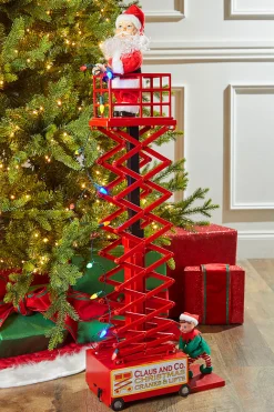 Flash Sale Mr. Christmas Santa's Lift Christmas Accents