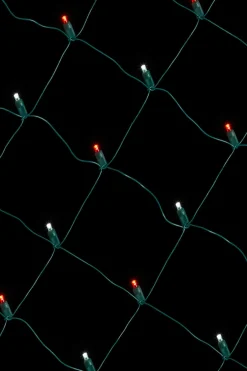 Hot Net Cool White/Red - 5mm 100L 4'x6' Outdoor Lighting