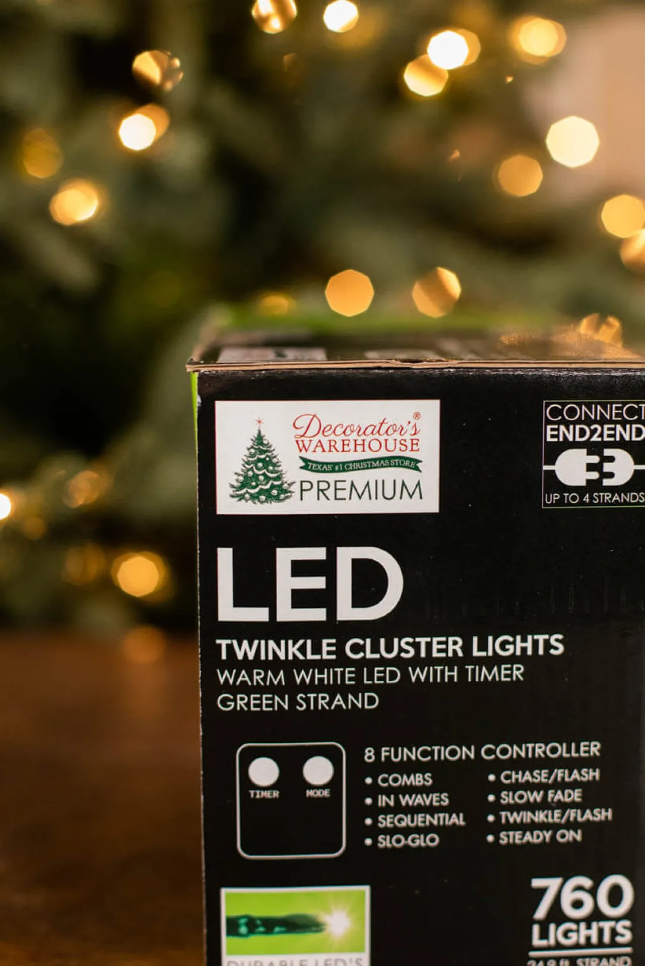 Online Platinum Elite Cluster Lights - 760L Warm White Light Strands|Outdoor Lighting