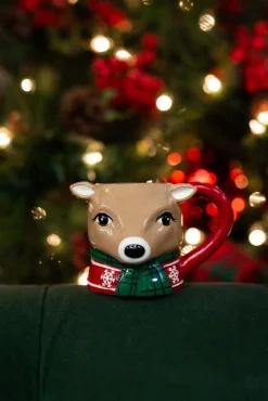 Flash Sale Reindeer Mug Christmas Accents