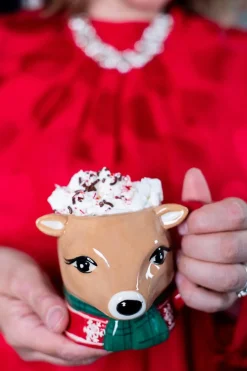 Flash Sale Reindeer Mug Christmas Accents