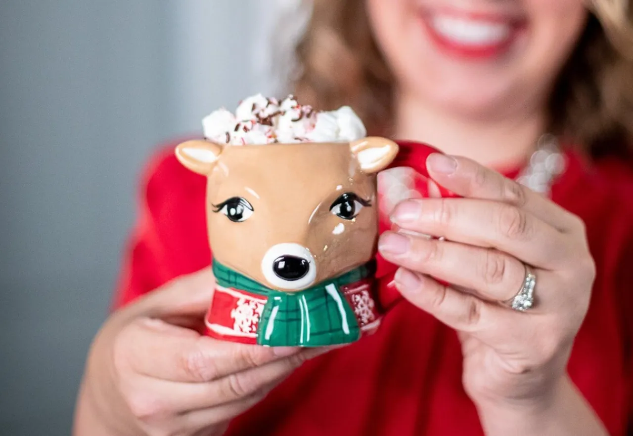 Flash Sale Reindeer Mug Christmas Accents