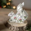 Online Resin Holly Berry Squirrel Figurine Christmas Accents