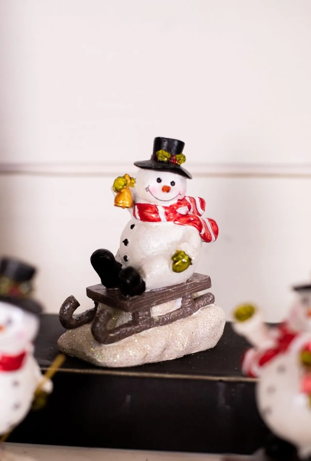Best Resin Playing Jolly Snowman Christmas Accents