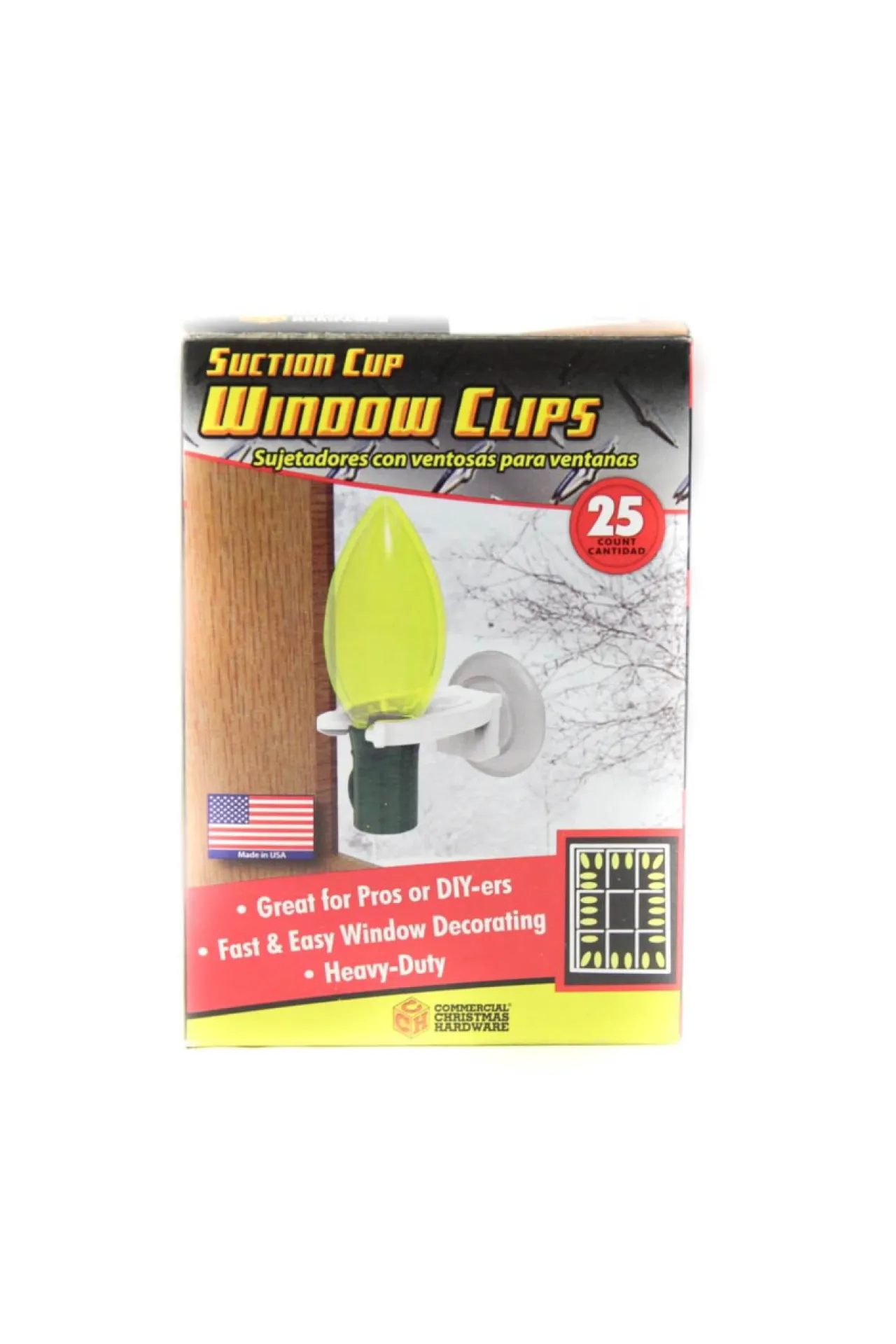 Sale Suction Cup Window Clips (25pcs) Accessories|Clips & Stakes