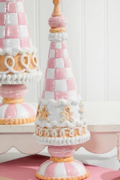 Online Sweets Gingerbread Tree - Set Of 2 Christmas Accents