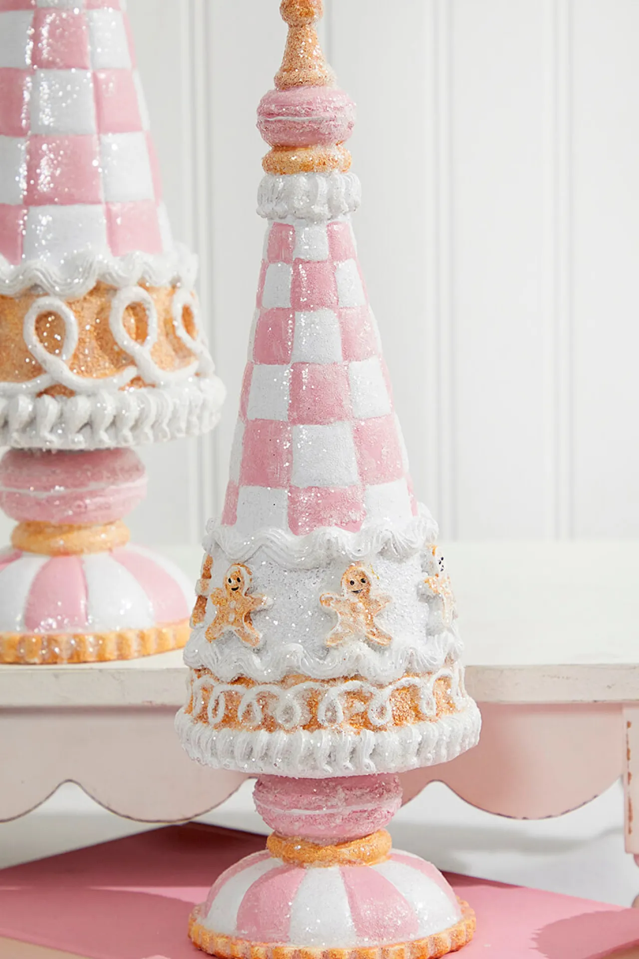 Online Sweets Gingerbread Tree - Set Of 2 Christmas Accents